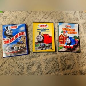 3 Thomas the Train Dvds